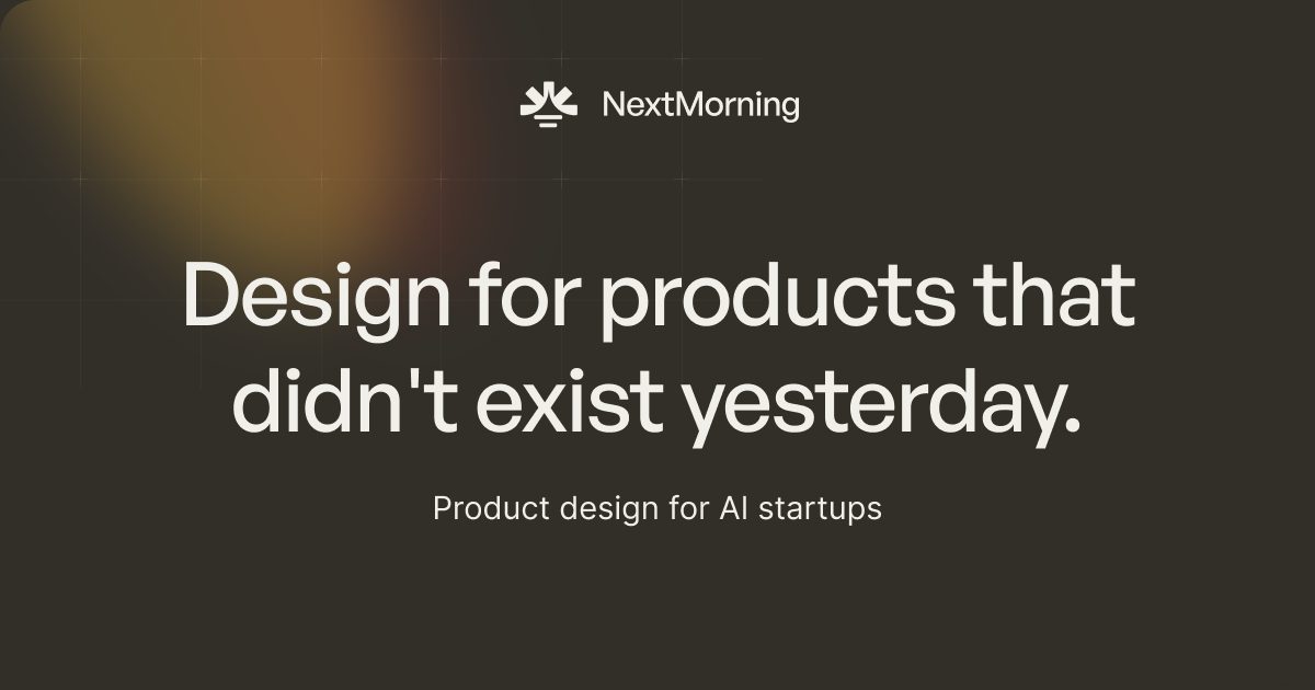 Nextmorning Open Graph preview