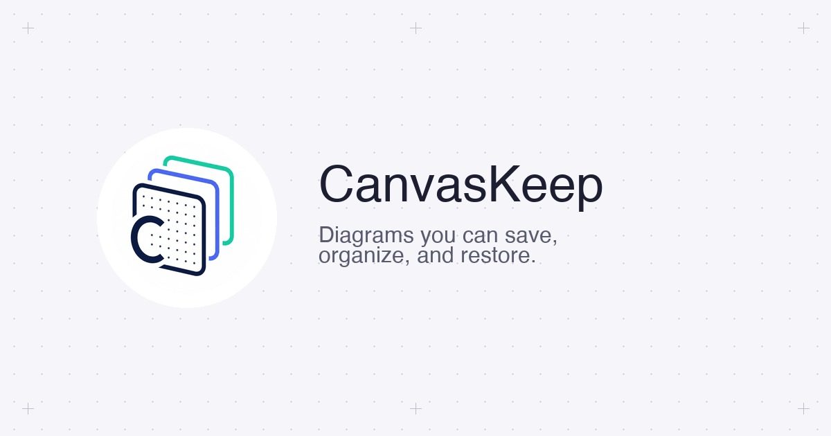 CanvasKeep Open Graph preview