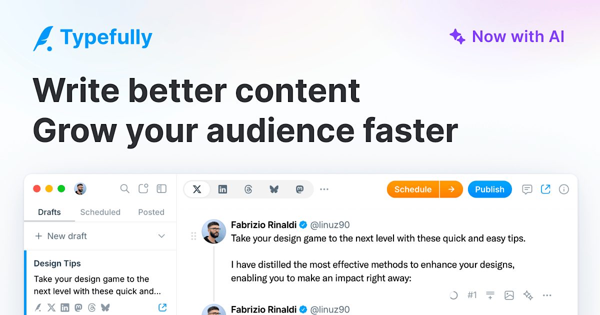 Typefully Open Graph preview