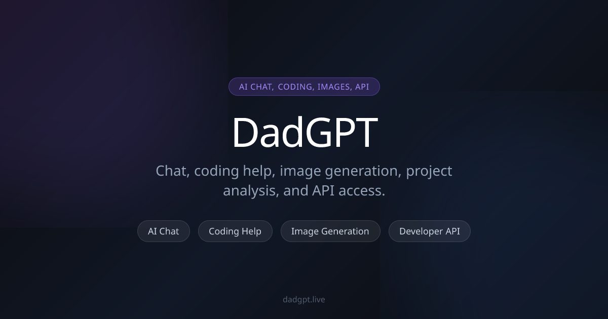 DadGPT Open Graph preview