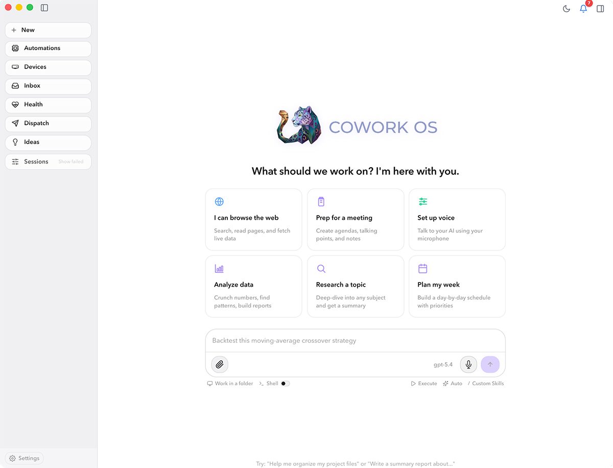 CoWork OS Open Graph preview