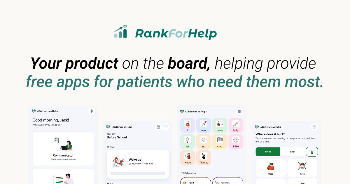 Rank for Help Open Graph preview