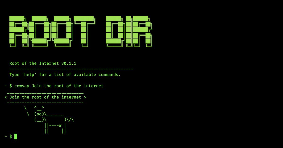 root dir Open Graph preview