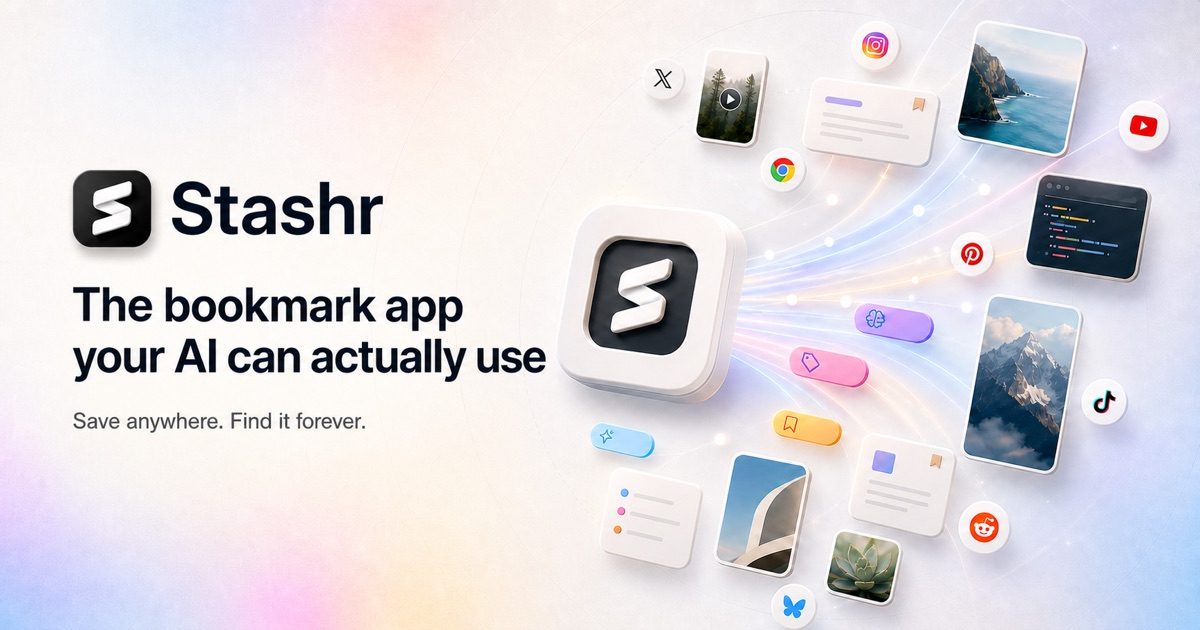 Stashr Open Graph preview
