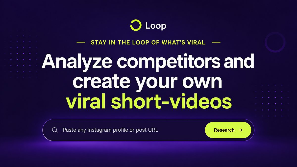 Loop Open Graph preview