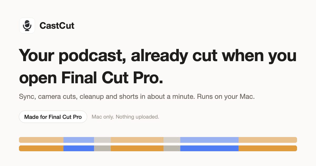 CastCut Open Graph preview