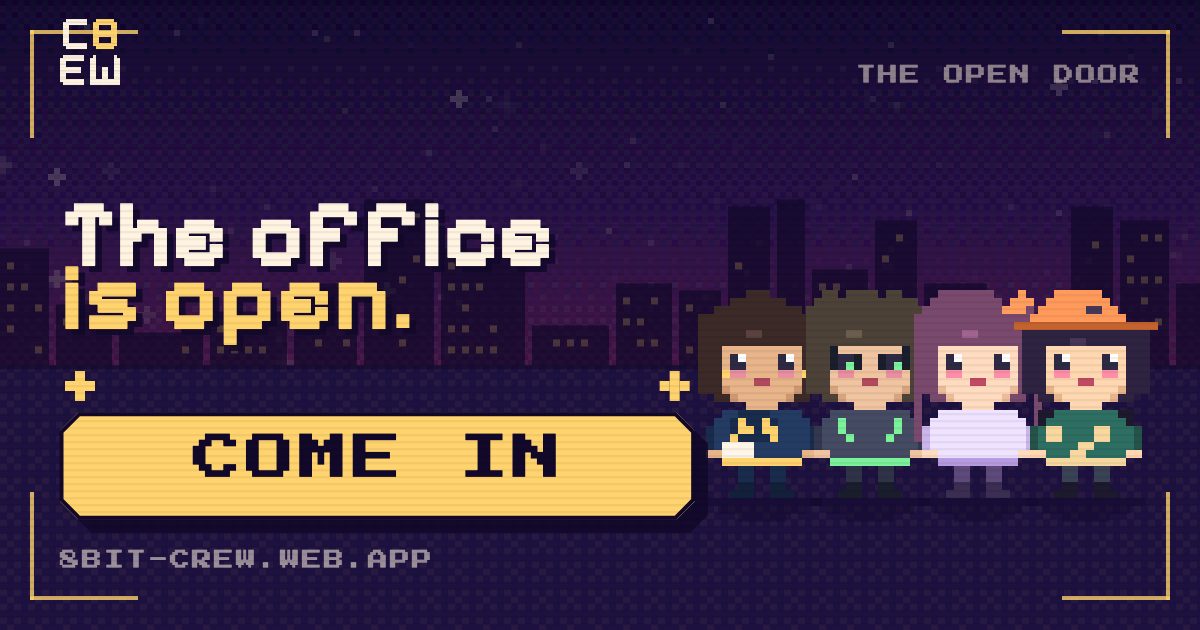 8bit Crew Open Graph preview