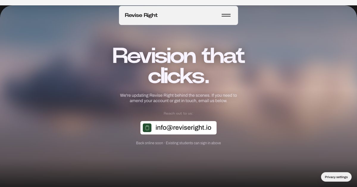 Revise Right Open Graph preview