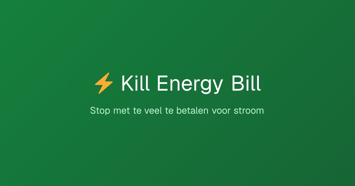 Kill Energy Bill Open Graph preview