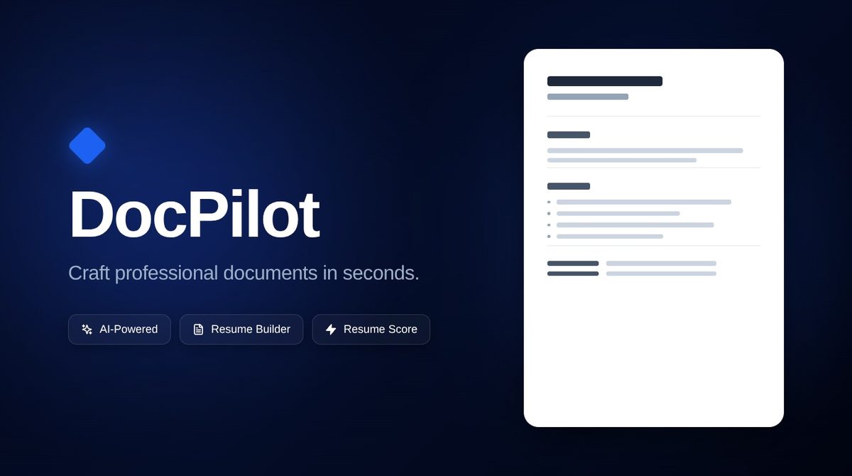DocPilot Open Graph preview