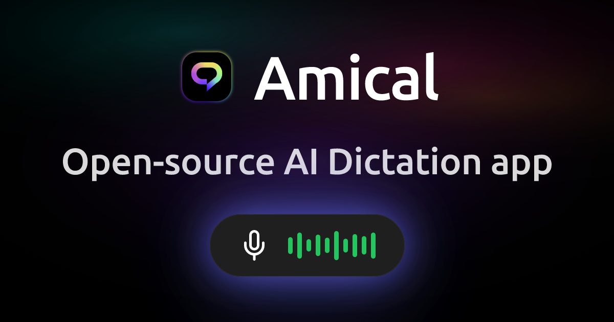 Amical Open Graph preview