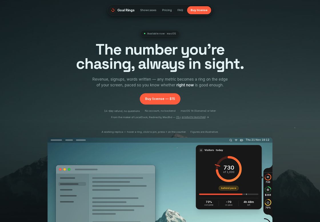 Your silent friend homepage, first screen