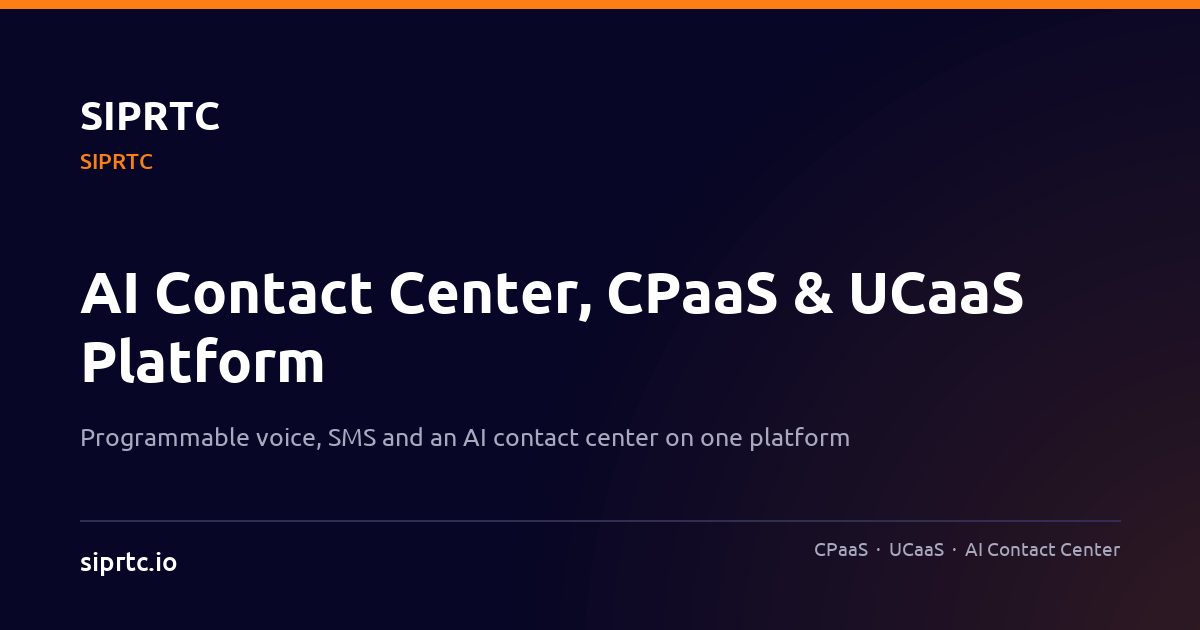 SIPRTC Open Graph preview