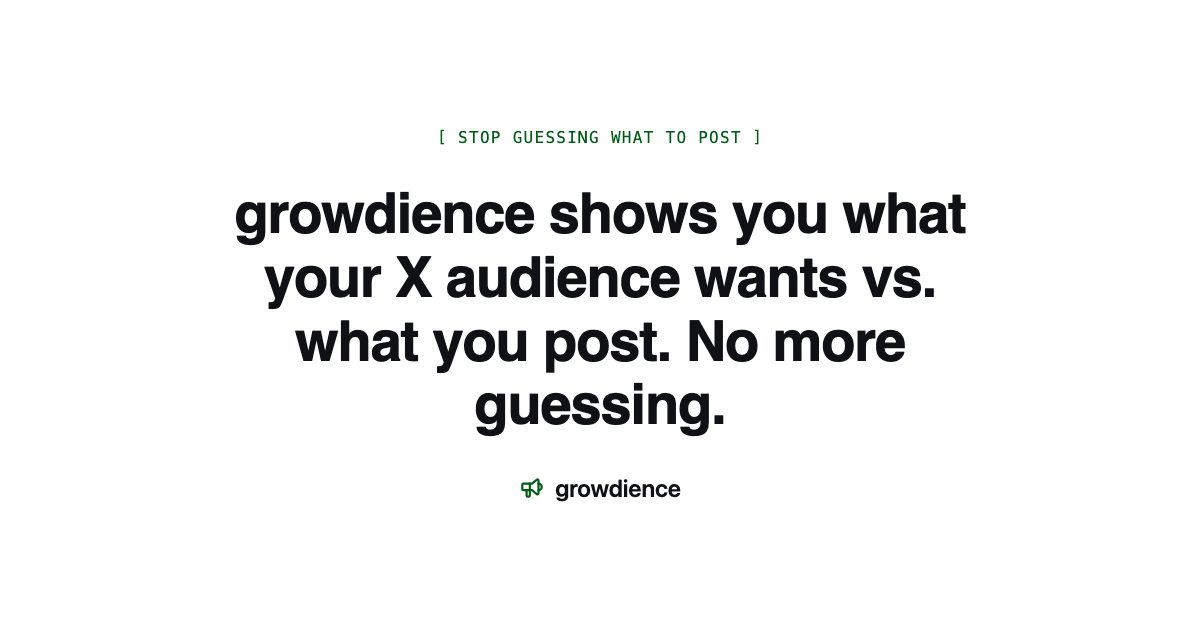 growdience Open Graph preview
