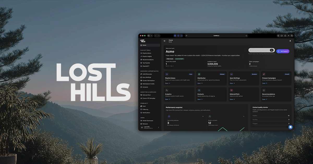 Lost Hills Open Graph preview