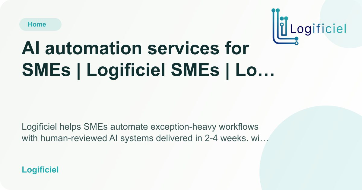 Logificiel Open Graph preview