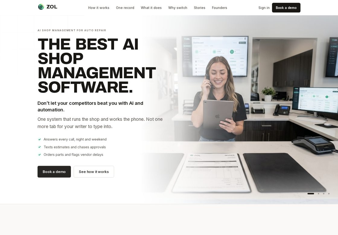 ZOL homepage, first screen