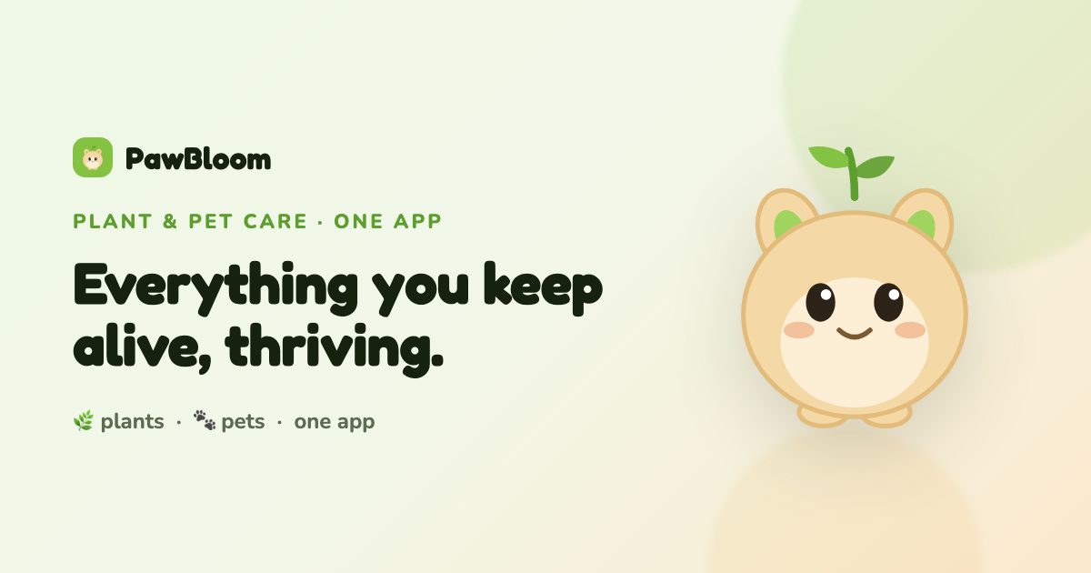 PawBloom Open Graph preview