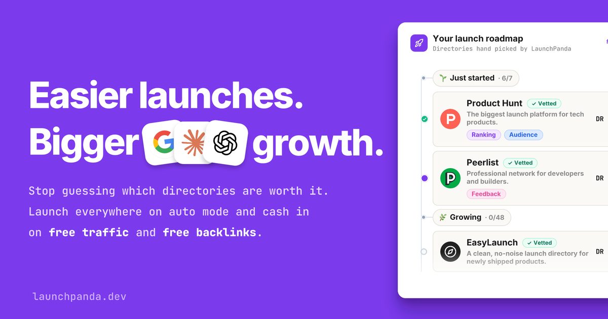 LaunchPanda Open Graph preview