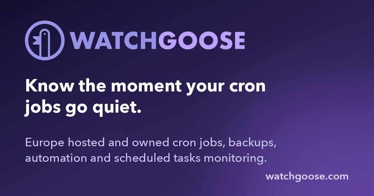 Watchgoose Open Graph preview